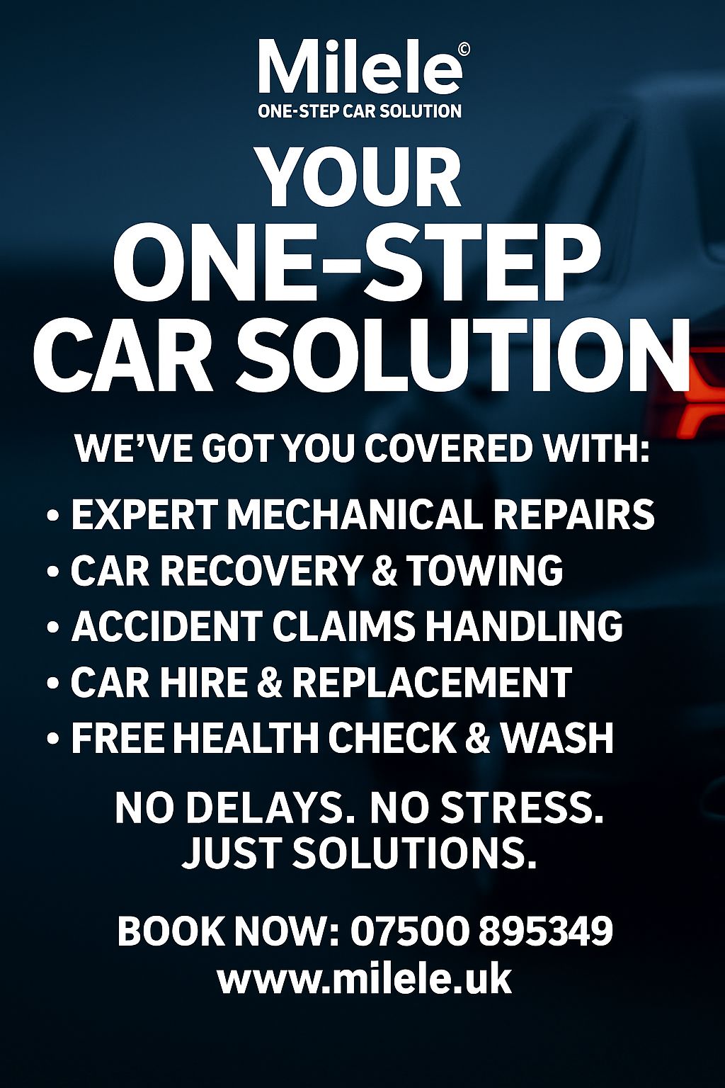 One-Step Car solutions .