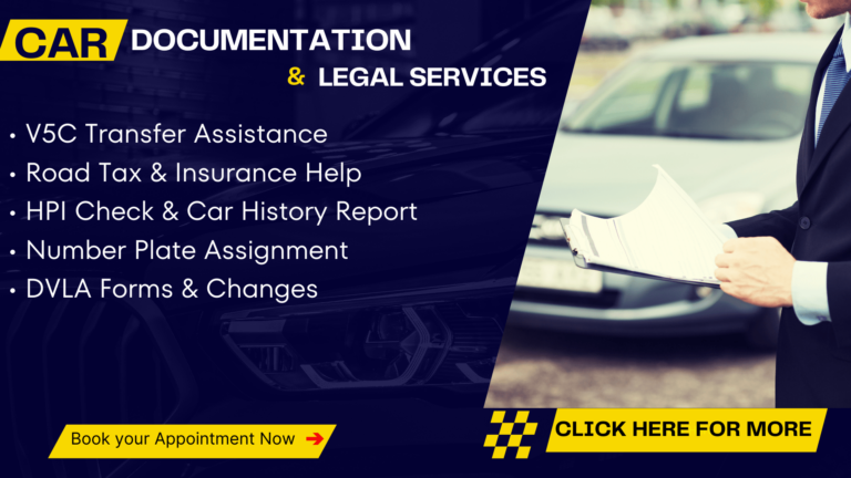 Car documentation and Legal Services